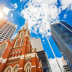 Buildings in Brisbane city